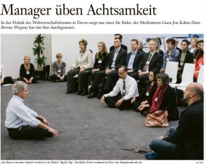 Achtsamkeit bei Managern