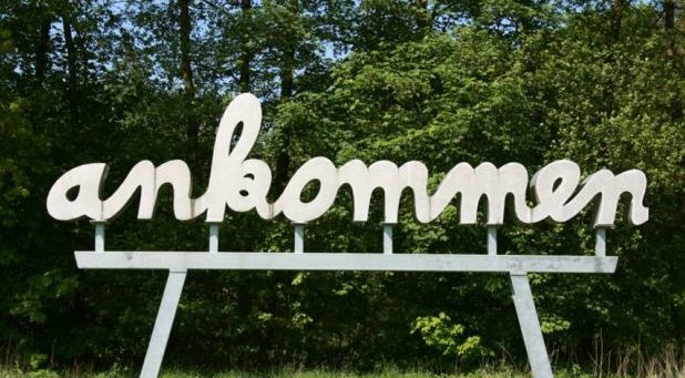 ankommen